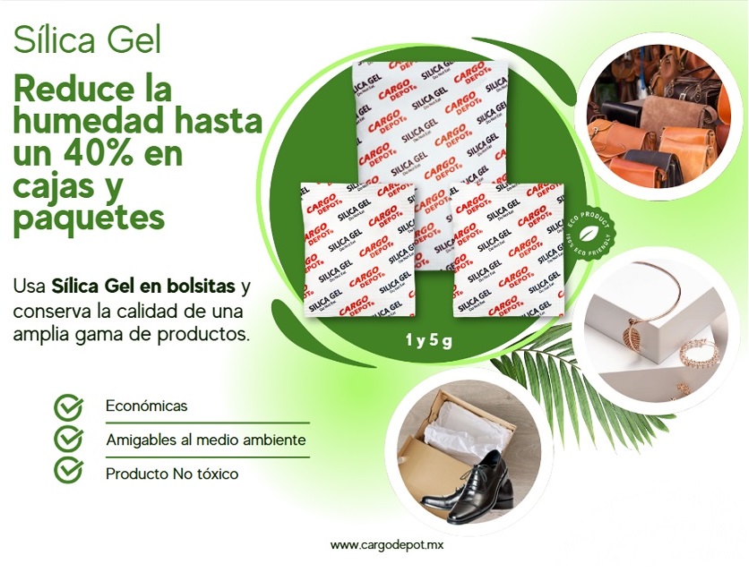 Silicagel - Protege de la humedad amplia gama de productos; cajas de zapatos, joyería, bolsos y más